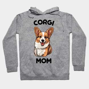 Corgi Mom Dog Lover Gift Dog Breed Pet Lover Puppy Hoodie